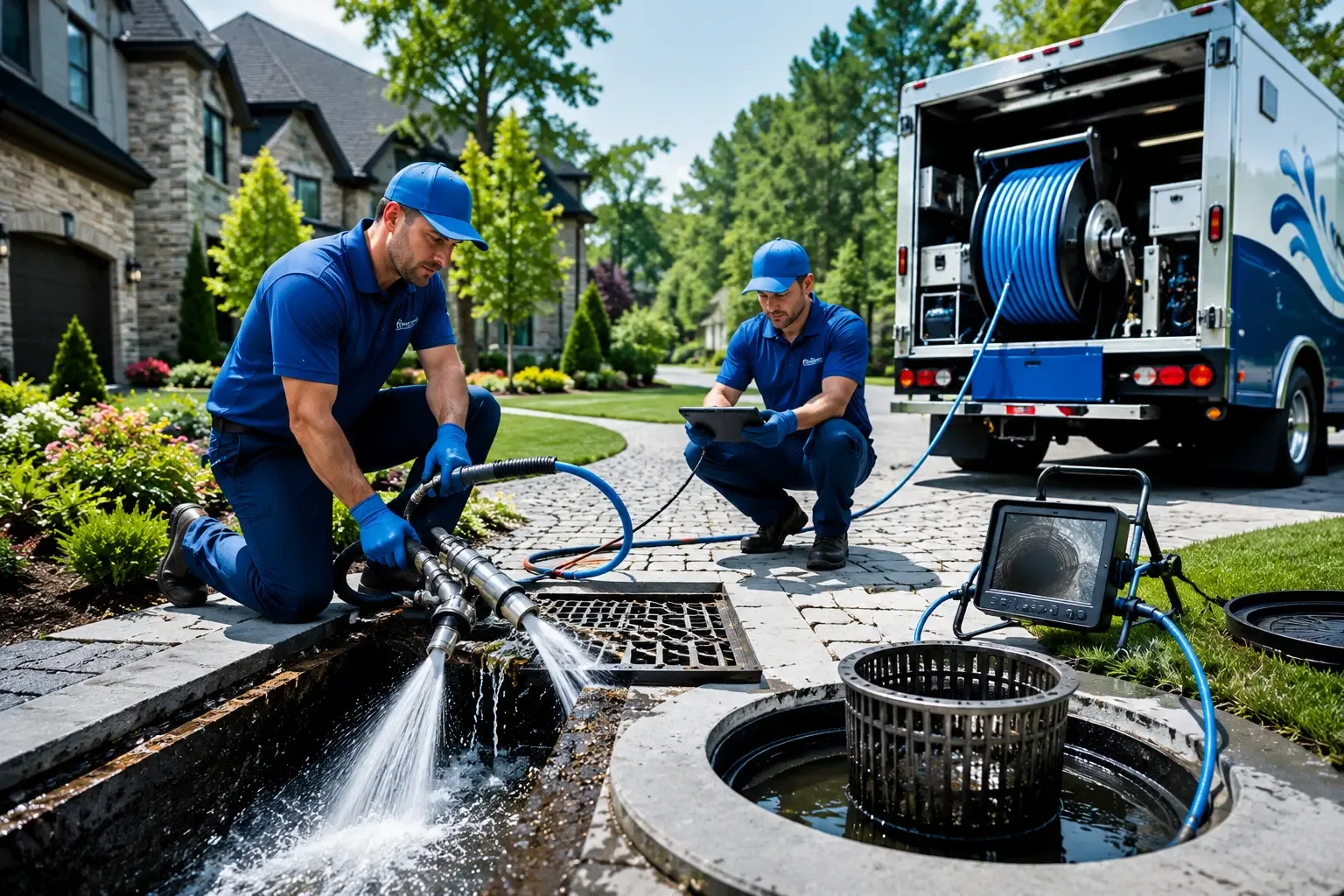 Local outdoor drain cleaning professionals in Ashland, OH